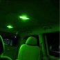 17pcs Bright Green Interior LED Light Package Kit Fit For 2007-2013 Acura MDX