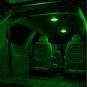 17pcs Bright Green Interior LED Light Package Kit Fit For 2007-2013 Acura MDX