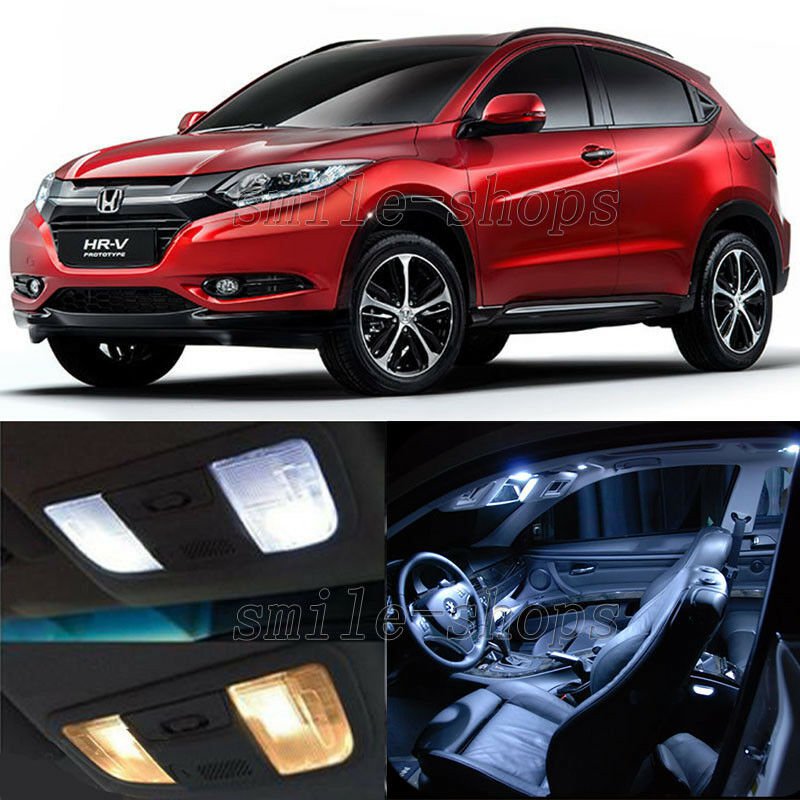 12pcs White LED Interior Bulbs + Reverse Lights Fit For 2016-2017 Honda HRV