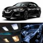 13pcs White Reverse + Tag + Interior LED Lights Fit For 2016-2017 Nissan Maxima