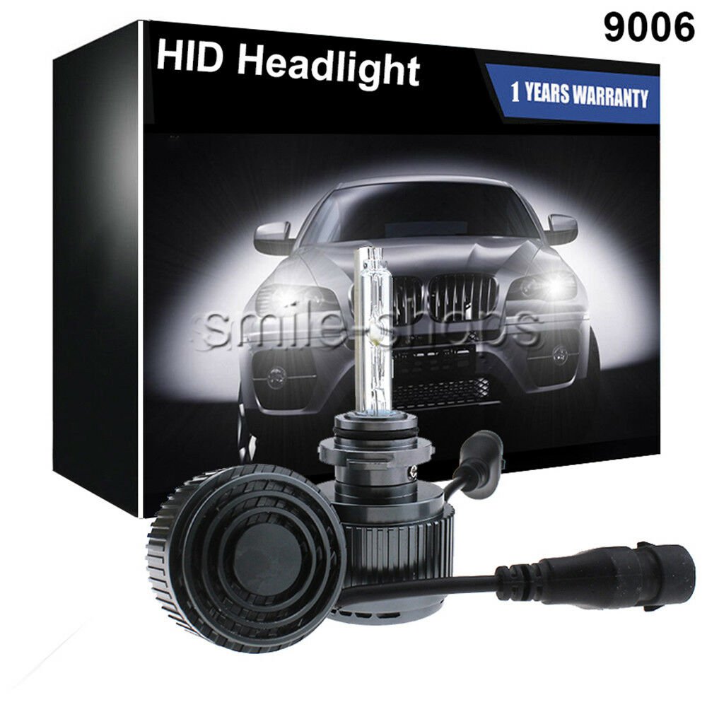 Waterproof 9006 HB4 HID Headlight Bulb Kit Low Beam 6000K DC 35W White Light