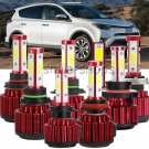 For 1996-2018 Toyota Rav4 LED Xenon White KIT Headlight Hi/Low Fog Light 6000K