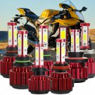 For 1998-2016 Yamaha Yzf R1 R6 LED Car Headlight KIT H4 H7 6000K COB 270000LM