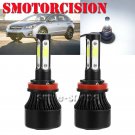 LED Headlight Kit H11 6K HID White Low Beam Bulbs For 2016-2019 SUBARU Crosstrek