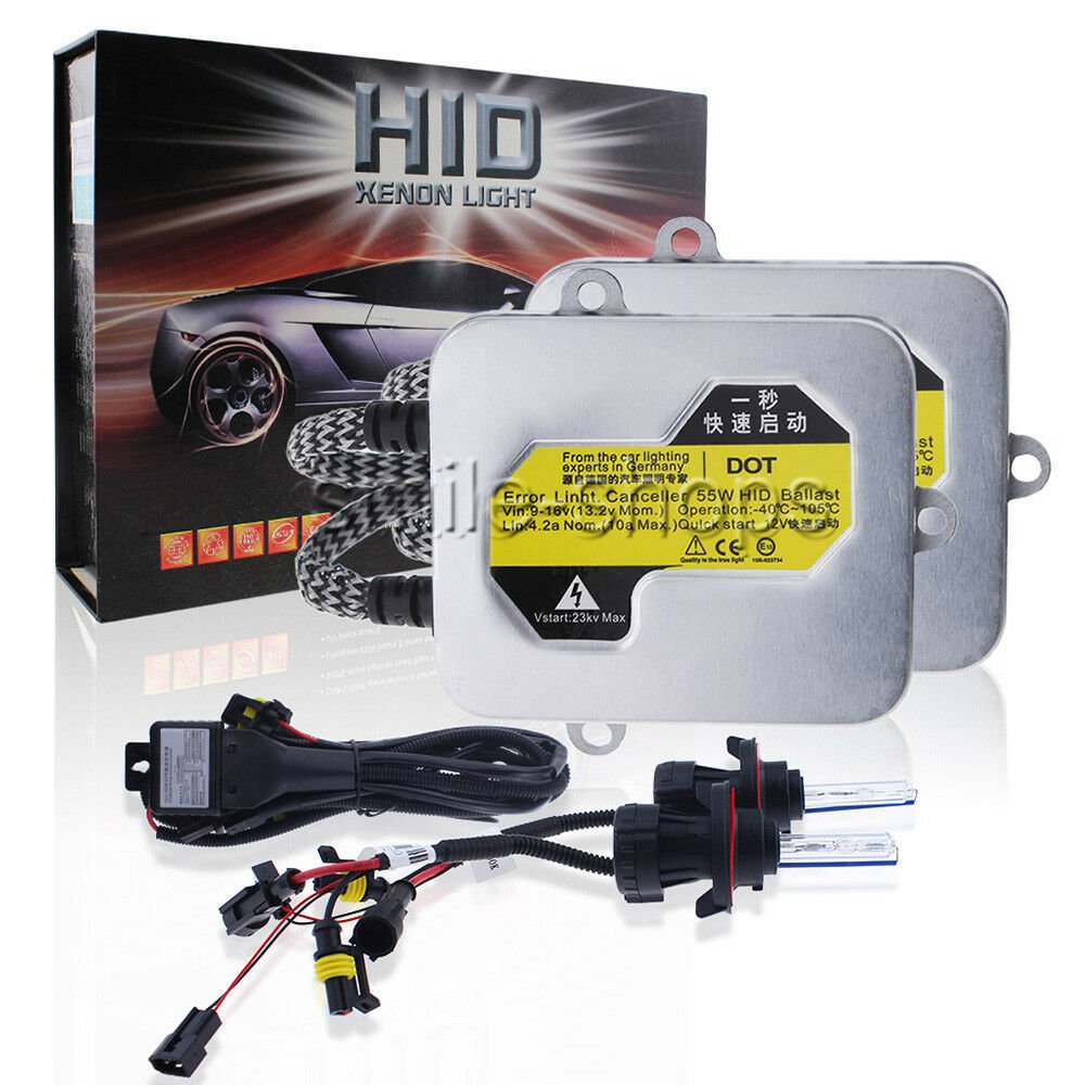 AC 55W QUICK START Slim HID Xenon Headlight Bulb Kit For Toyota Sienna 2011-2016