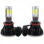 H11 H9 H8 80W Low Beam LED HID White Bulb Headlamp Kit For Chevy Tahoe 2015-2018