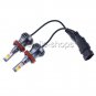 2PCS COB LED H11 H8 Bulbs 6000K & 8000K Dual Color Fog Light Lamps Flash Strobe