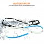 45CM Flexible Tube Guide LED Car Headlight Strip DRL Amber Turn Signal Light