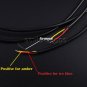 45CM Flexible Tube Guide LED Car Headlight Strip DRL Amber Turn Signal Light