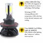 80W 8000LM 4 Sides COB LED Headlight Kit H7 6000K Xenon White Bulbs High Power