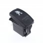 12V On/Off Blue Laser Sasquatch Light Rocker Switch Kit with Relay Wiring Harnes