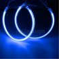 4pcs Nice Blue CCFL Angel Eye Halo Rings Kit For BMW E46 3 Series Non Projector
