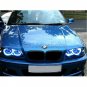 4pcs Nice Blue CCFL Angel Eye Halo Rings Kit For BMW E46 3 Series Non Projector