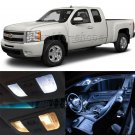 16pc White Reverse + Tag + Interior LED Lights Fit For 2003-2014 Chevy Silverado