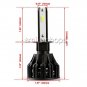 High Power 243000LM 1620W Car COB LED Headlight Kit H1 Bulbs 6000K Bright White