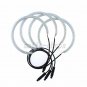 4pcs Switchback Bright SMD LED Angel Eyes Halo Rings DRL For BMW E36 E38 E39 E46