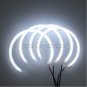 4pcs Switchback Bright SMD LED Angel Eyes Halo Rings DRL For BMW E36 E38 E39 E46