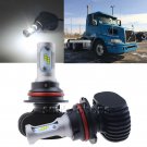9007 HB5 50W LED Headlight Bulbs Kit Conversion HID White For Volvo VN/VNL/VNM