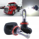 H11 50W CSP LED Headlight Upgrade Bulbs Kit For Freightliner Cascadia Brightest