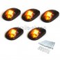 5 Smoked Black LED Cab Roof Top Marker Running Clearance Light Car For Dodge Ram