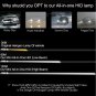 H1 ALL IN ONE AC 55W 6000K Super White Xenon HID Headlight Kit No Need Ballast