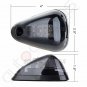 5pcs Smoke Cab Covers Amber LED Roof Top Marker Lights For 1999-2016 Ford F-250