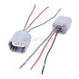 2pcs H13 9008 Headlight Pigtail Wiring Harness Female Socket Connector Adapter