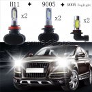 150W H11+9005+9145 9140 LED Headlight Hi/Low Beam+Fog For Toyota Sequoia Tundra