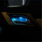4Pcs Ice Blue LED Inner Door Handle Bowl Armrest Interior Atmosphere Decor Light