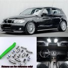 Blue 11pcs Interior LED Light Kit for 2005-2015 BMW 1 Series E87 + Free Tool #
