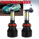 LED Headlight Kit H11 H9 H8 1900W 285000LM Low Beam For 2010-2015 Toyota Prius