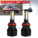 LED Headlight Kit H11 6K White 1900W Low Beam For Honda ACCORD (Coupe) 2008-2016