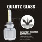 Waterproof 9006 HB4 HID Headlights Bulbs Kit Low Beam 6000K Bright White AC 55W
