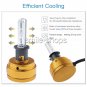 2X H3 5500K Fog Lights Car AC 55W Xenon HID Headlight Bulbs KIT White ALL IN ONE