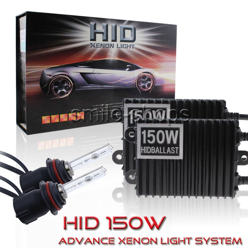 150W HID Xenon Headlight Kit H1 H3 H4 H7 H8 H9 H10 H11 H13 9004 9005 9006 9007
