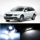 21pcs white Canbus Interior lamp LED Light package for Skoda Superb(2009-2014)