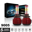 COB LED Headlight Kit 9005 6000K White High Beam Fit MAZDA Protege 5 2002-2003