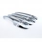 Fit 2010-2018 Mazda 3 09-17 Mazda 6 Chrome Door Handle Cover W/o Smart Keyhole
