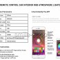 48 LED RGB Interior Light USB Car Neon Strip Phone APP Bluetooth Music Control