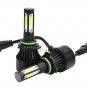 9006 HB4 1900W 285000LM LED Headlamp Kit w/ COB Chip 6K HID White Low Beam Bulbs