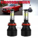 LED Headlight Kit H11 White 1900W 285000LM Low Beam For 2011-2014 Dodge Charger