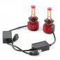 COB H7 1800W 270000LM 4-Sides LED Headlight Kit High or Lo Light Bulb 6000K Car