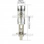 2pcs H1 Xenon White 100W 20-SMD Cree LED Fog Light Driving Light For Car Truck