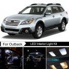 14pcs Bright White Interior LED Light Package Kit Deal For Subaru Outback 10-14