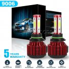 LED Headlight kit HB4 9006 White 6000K X6 COB For 1995-1999 Chevrolet Silverado