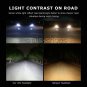 LED Headlight kit HB4 9006 White 6000K X6 COB For 1995-1999 Chevrolet Silverado