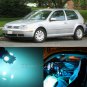 14XIce Blue SMD LED Interior Light Package Kit for VW Jetta Golf MK4 1999-2005