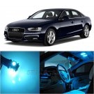 Ice Blue 22pcs LED Interior Light Kit for Audi B5 B6 B7 A4 S4 S2 Sedan 1996-2008