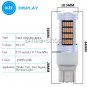 Purple Pink 7443 92-SMD 4014 LED Car Light Daytime Running Lamp 7440 W3X16D 2pcs