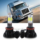 H11 80W LED Headlight Kit For Volvo 2004-2015 VN VNL VNM Truck 200 300 430 630